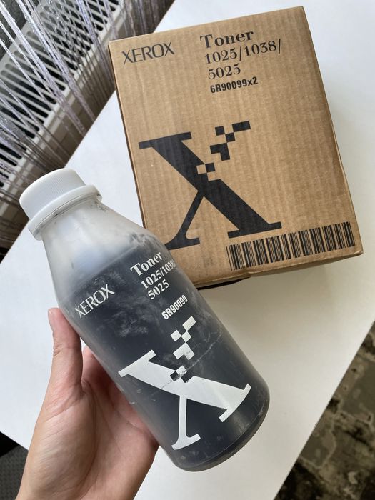Чорний тонер xerox для xerox 1025/1038/5025,тонер xerox