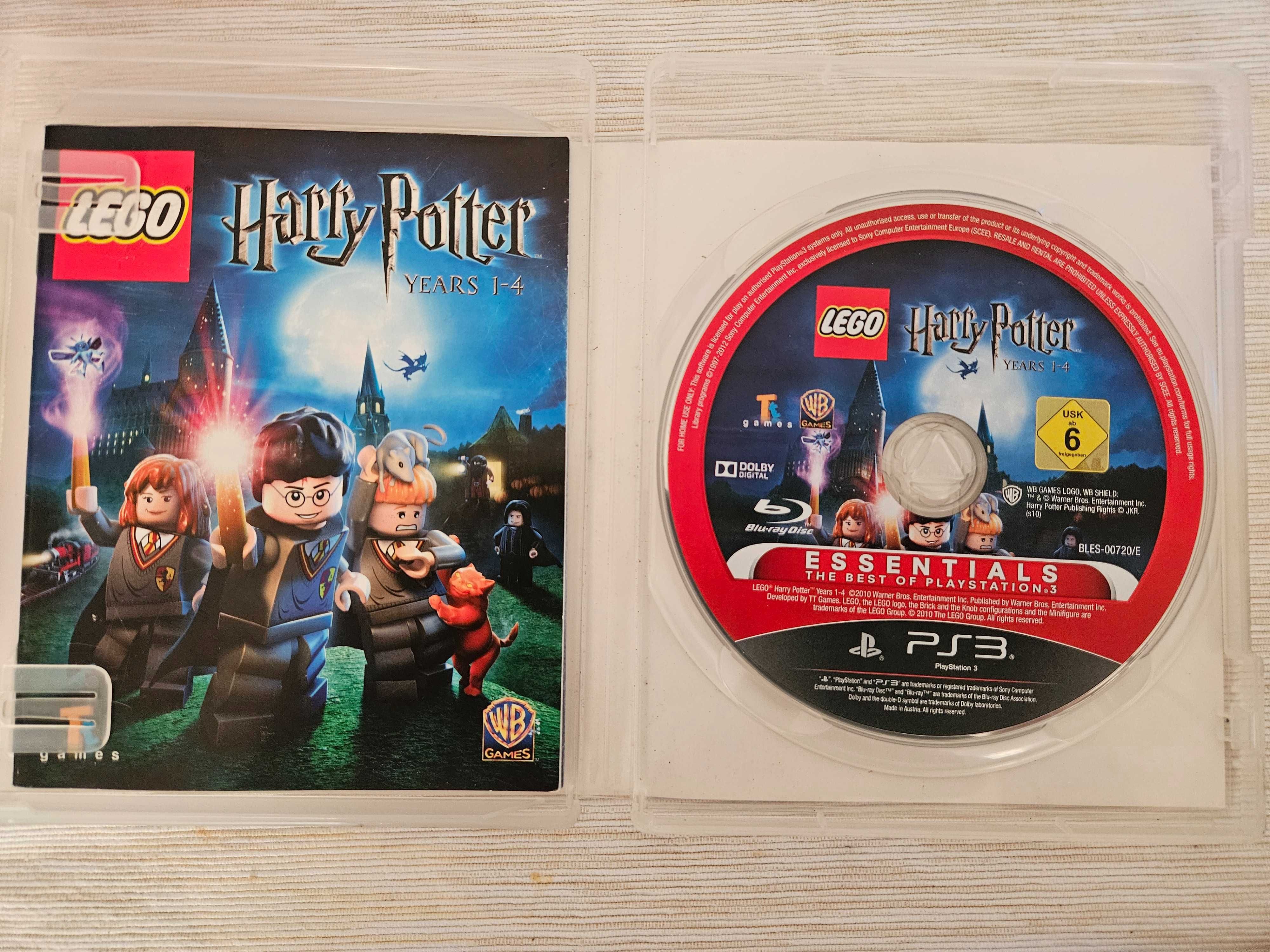 LEGO Harry Potter Years 1-4 Gra PS3 + instrukcja PL
