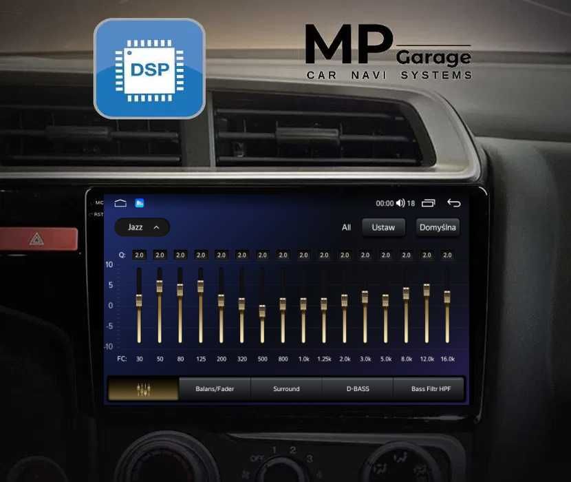 Radio Honda JAZZ / Fit 2013_2020 Android Qled+ CarPlay/AA 4G Montaż