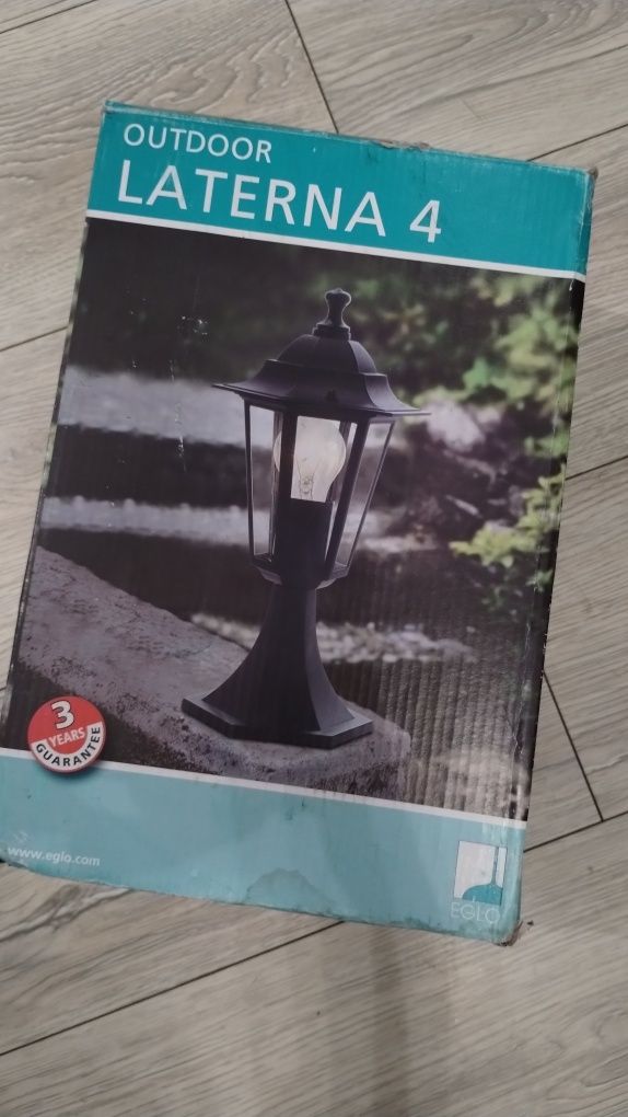 Lampa zewnętrzna szklana stojąca LATERNA 4 22472 Eglo