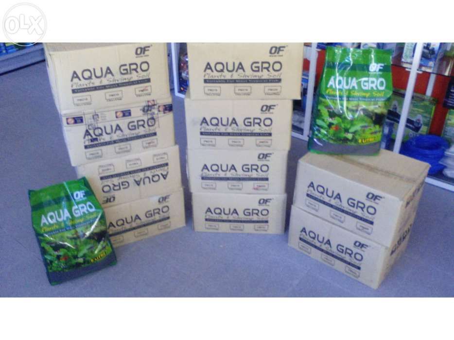 Substrato aqua gro para aquario plantado