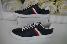 Оригінальні шкіряні кросівки tommy hilfiger