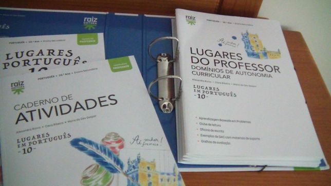 Lugares em Português 10 - 10.º ano Raiz Editora (Professor)