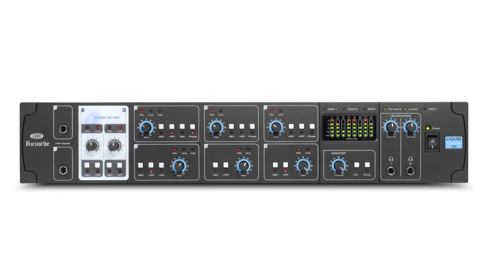 Interface de audio focusrite liquid saffire 56