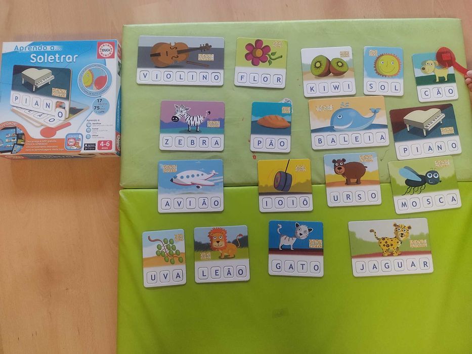 Jogo Soletrar, bom para começarem a juntar letras