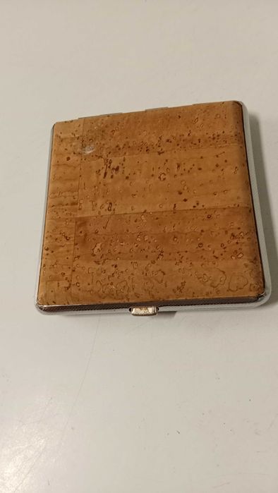 Cigarreira em cortiça recordação dos Açores