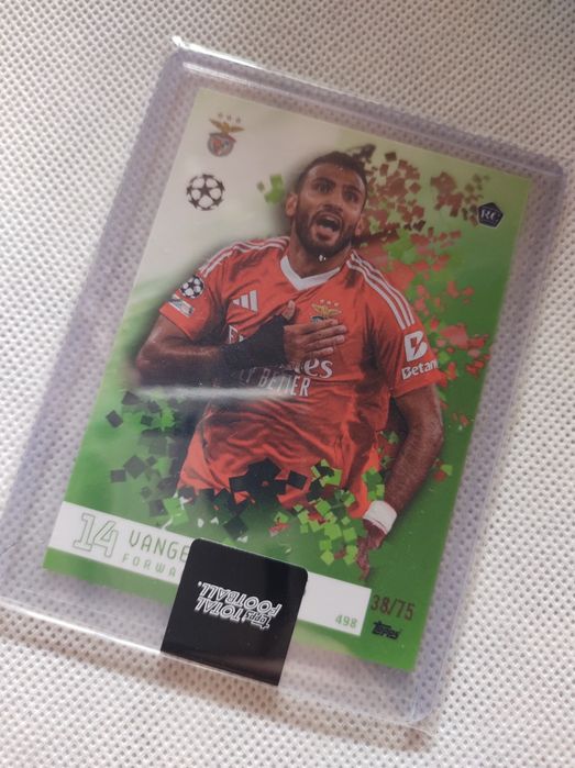 Carta Topps Vangelis Pavlidis numerada a /75