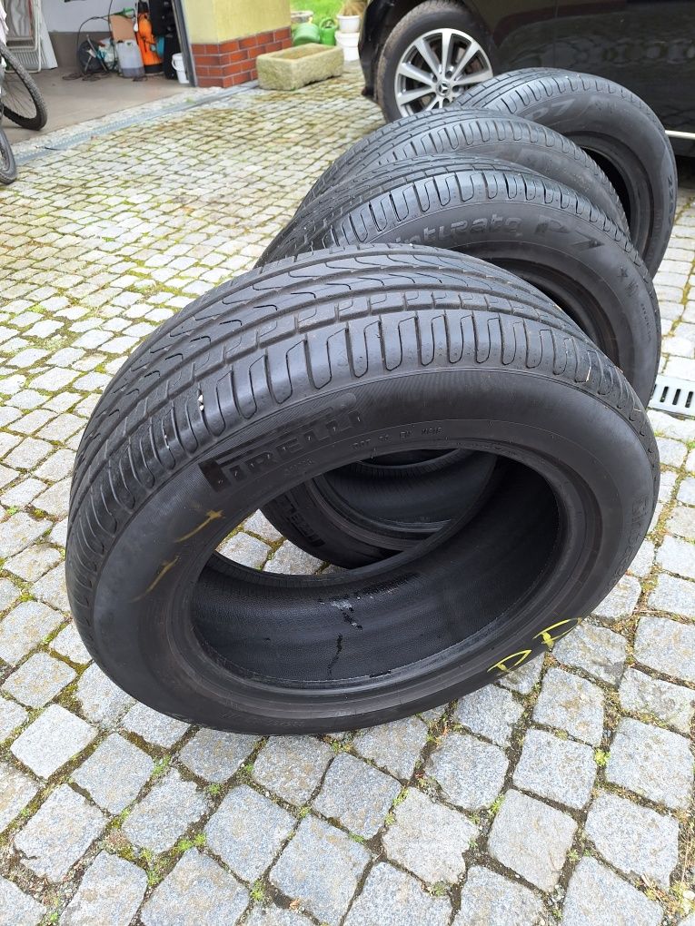 Komplet opon Pirelli Cinturato P7! Stan bdb 7,5 mm