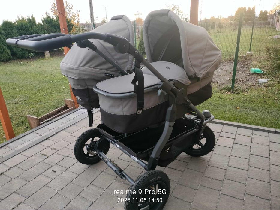 Wózek bliźniaczy TFK Duo Combi 2w1