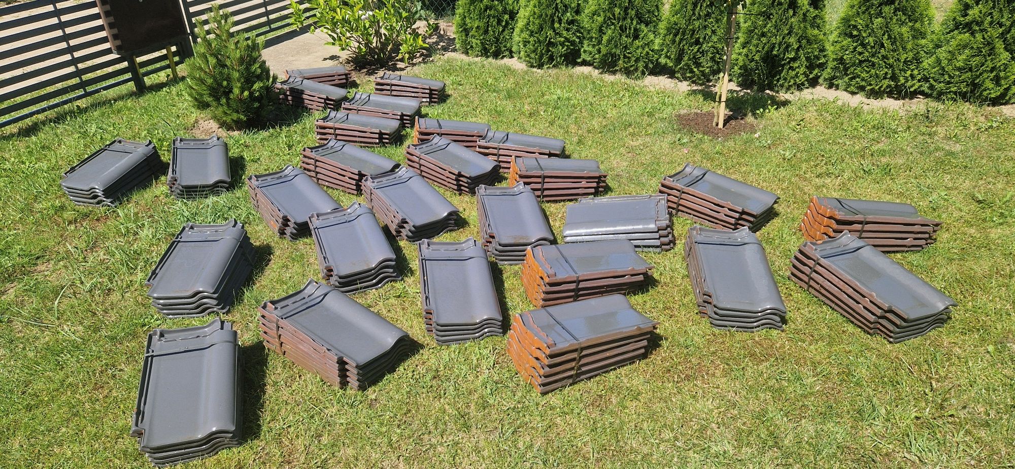 Dachówka szara jasna Roben