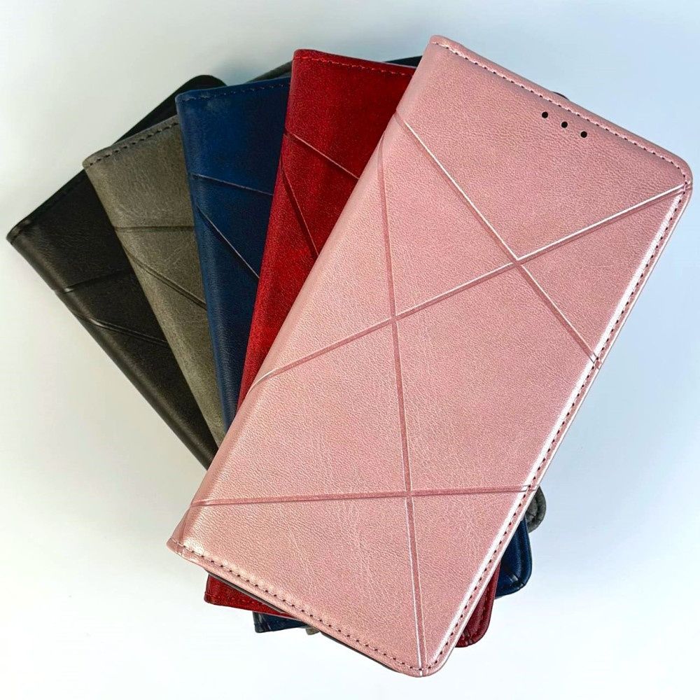 Чехол книжка Business Leather Прошитая Samsung A15 та інші!