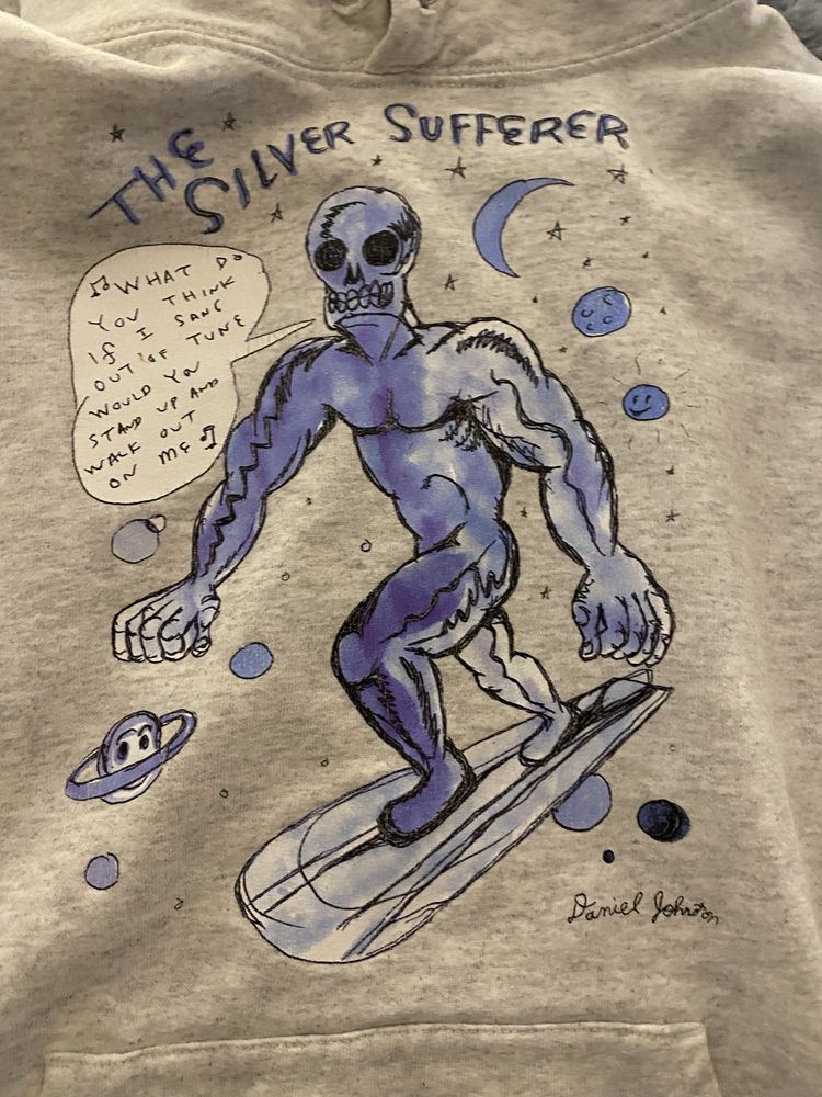 Supreme hoodie silversurfer