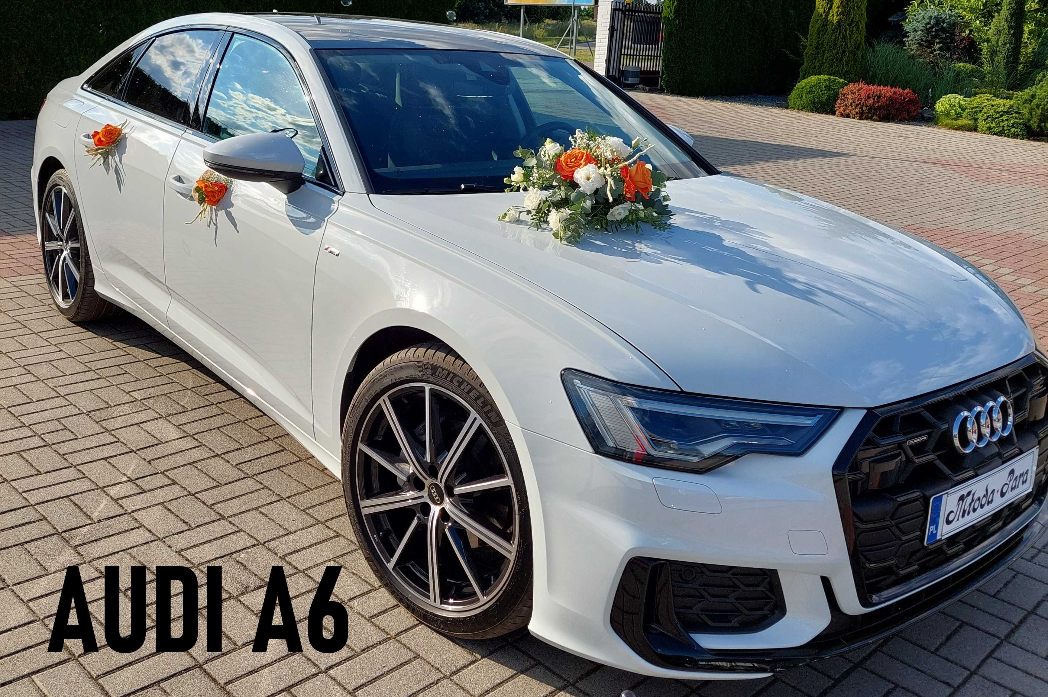 Wynajem Audi A6 i Q5 ślub urodziny transport