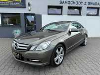 Mercedes-Benz Klasa E Mercedes E350 CDI COUPE Serwis ASO ! Gwarancja Stan Idealny!