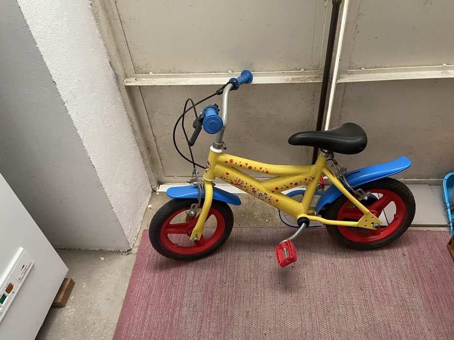 Bicicleta de crianca do noddy