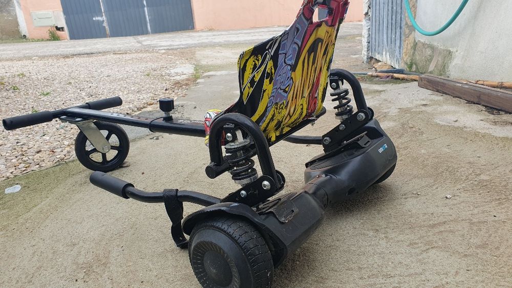 Hoverboard com kart
