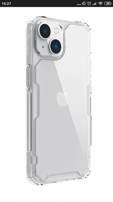 Для iPhone 14 Plus Чохол (чехол) прозорий Nillkin Nature TPU Pro