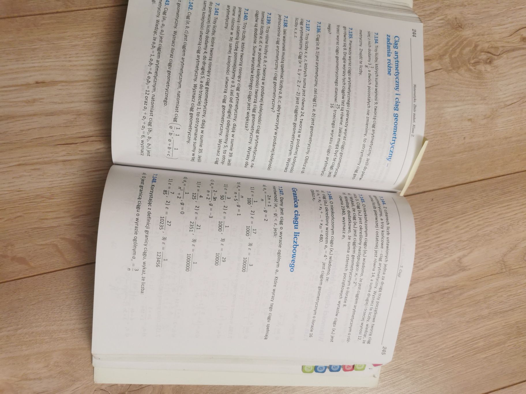 Matematyka zbiór zadań książka do liceum i technikum klasa 2