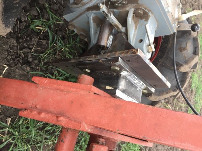 Переходник Мотор Сич адапт Крепеж под плуг однокорпусный к мотоблоку