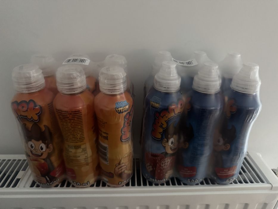 Dwie zgrzewki wojankow wojanek pomaranczowy i niebieski 12 sztuk