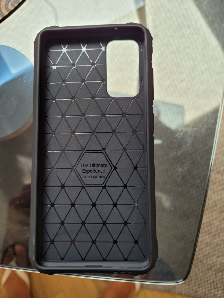 Capa Samsung S20 fe vermelha