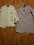 Zestaw 2 płaszczy: wełna 100% + wełna 50%, massimo dutti i Reserved