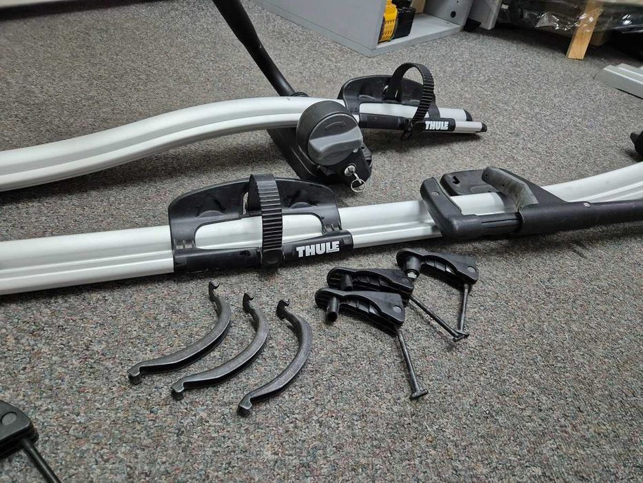 Thule Pro Ride 591 bagażnik rowerowy na dach 2 szt. zamykany na klucz