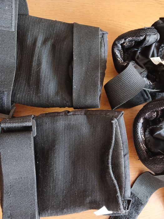 Комплект захисту колін, ліктів (наколінники, налокітники) розпаровані