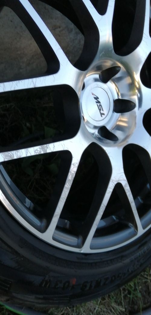 Alufelgi 19" 5x114 TSW Hyundai Kia Honda Toyota