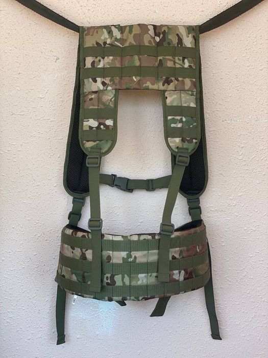РПС мультикам піксель ЗСУ пояс тактичний multicam warbelt разгрузка