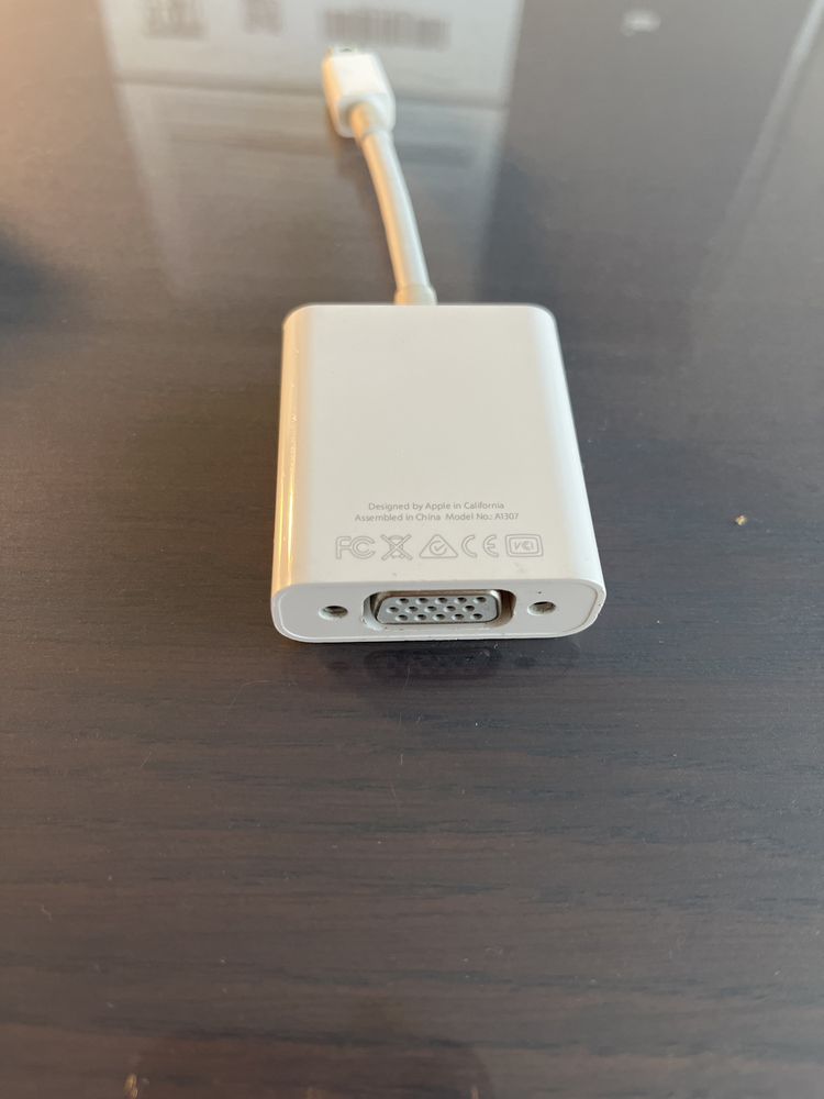 Adapter przejściówka Apple macbook do VGA