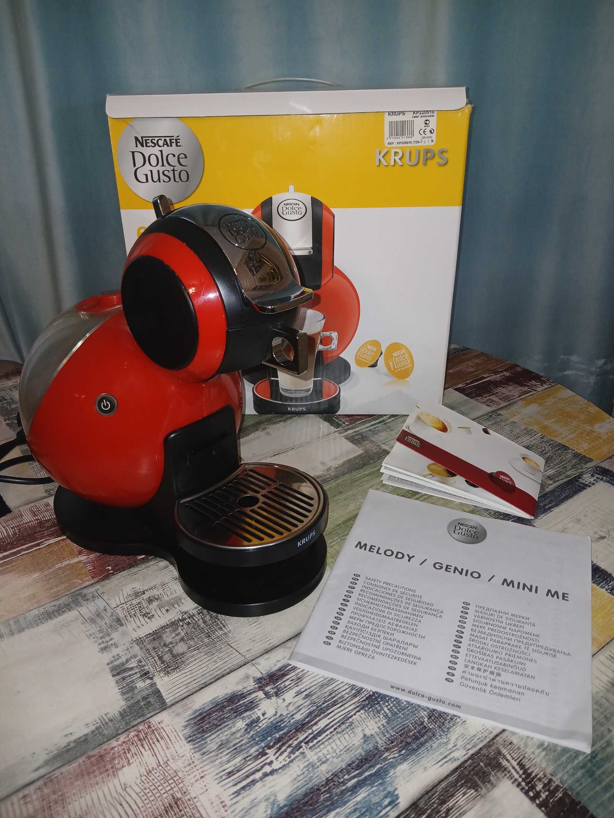 Капсульна кавомашина KRUPS Melody 3 Red (KP220510)