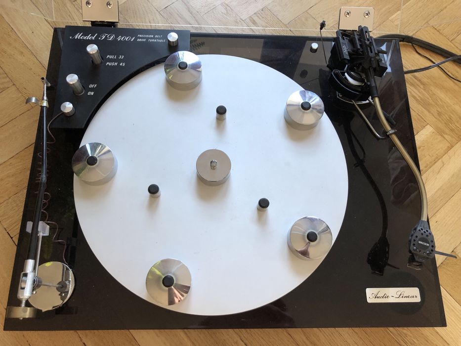 gramofon Audio Linear TD 4001 vintage