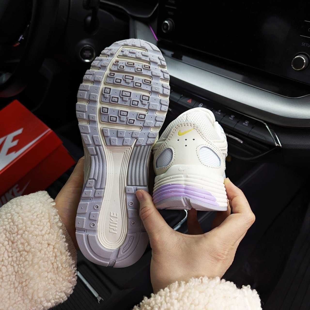 Жіночі кросівки Nike p-6000 beige бежеві