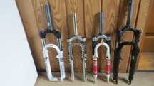 Вилки Fox Rock Shox  Manitou sr suntour масло, воздух