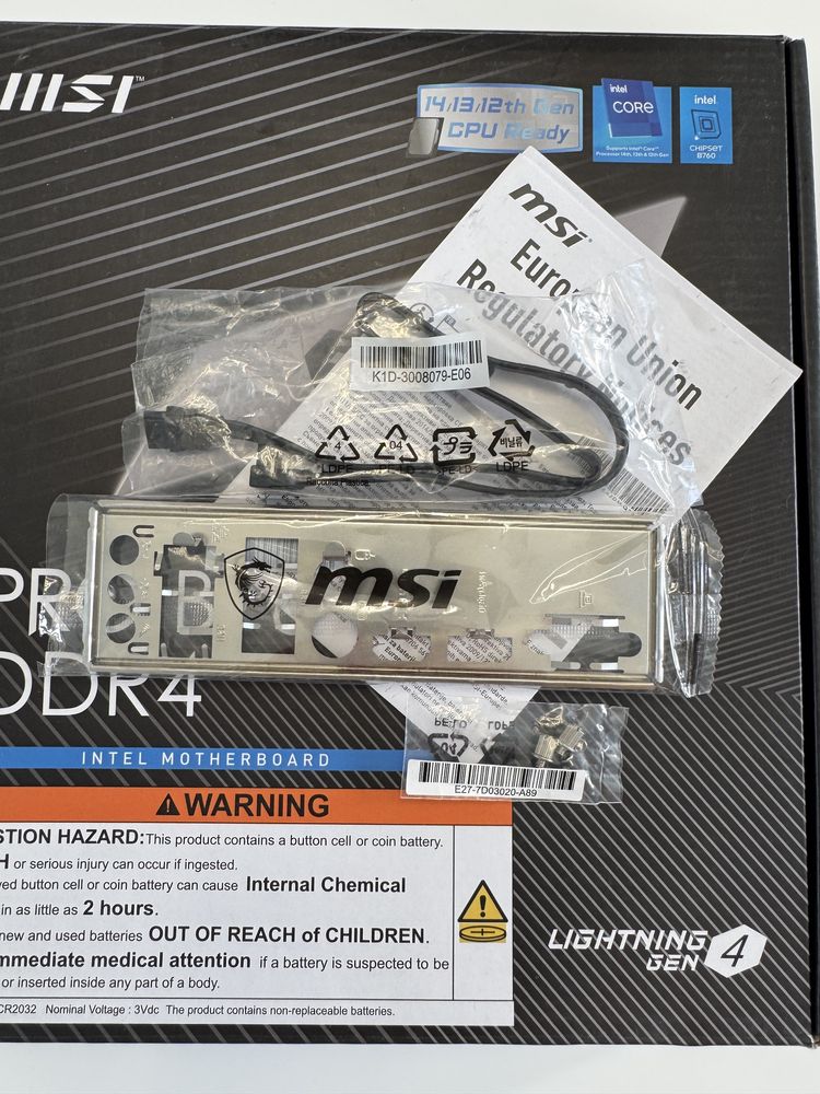 Płyta główna Micro ATX MSI PRO B760M-P DDR4