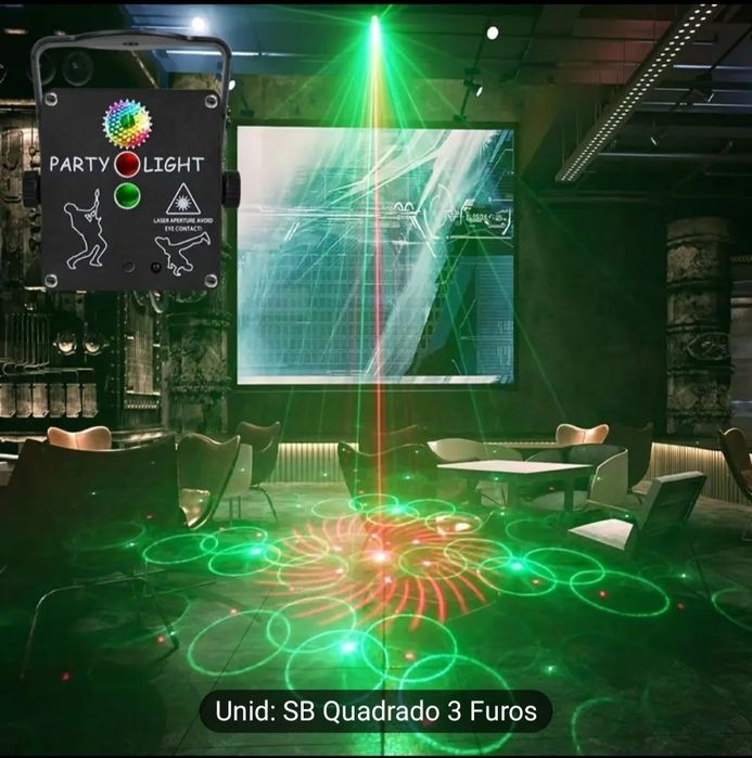 Luzes party vários efeitos