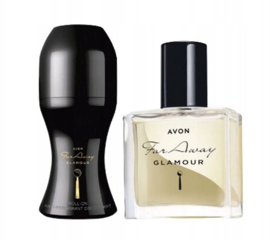 Avon zestaw Far Away Glamour - woda perfumowana 30ml + dezodorant 50ml