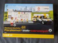 LIMITOWANY Nowy zestaw COBI 1332 Paczkomat biało-czerwonych Inpost