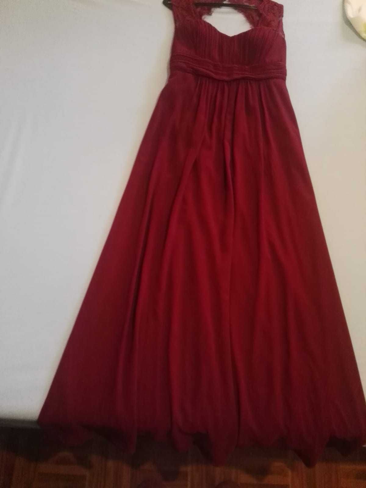 Vestido comprido cerimónia