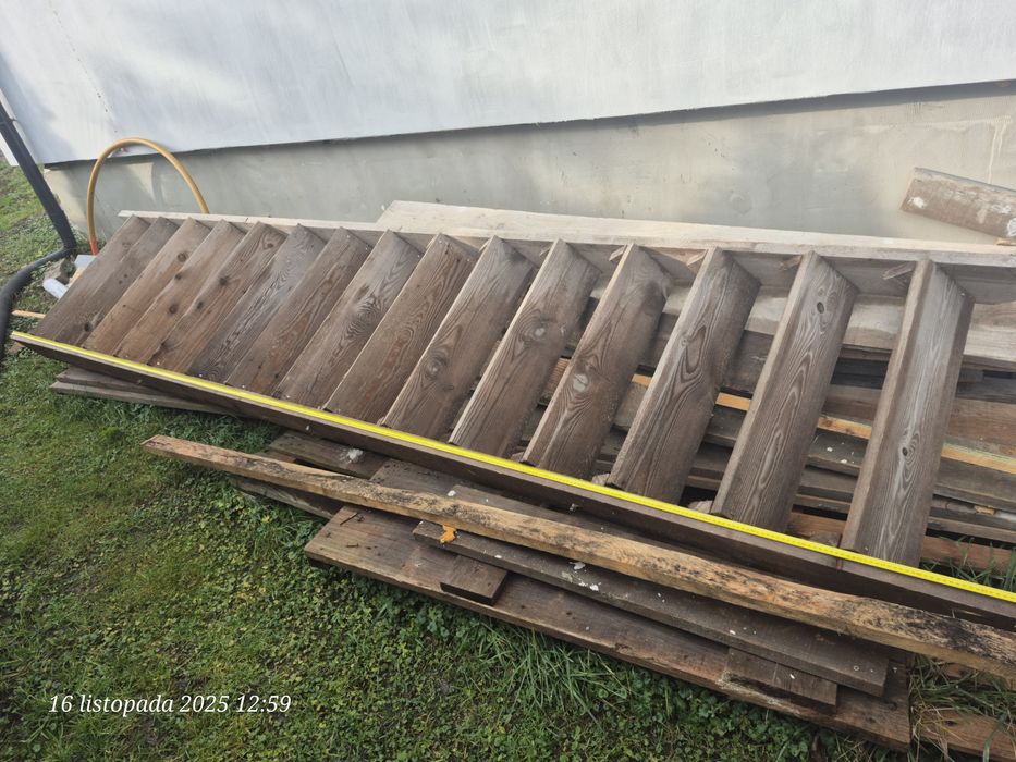 Schody tymczasowe budowlane. Solidne