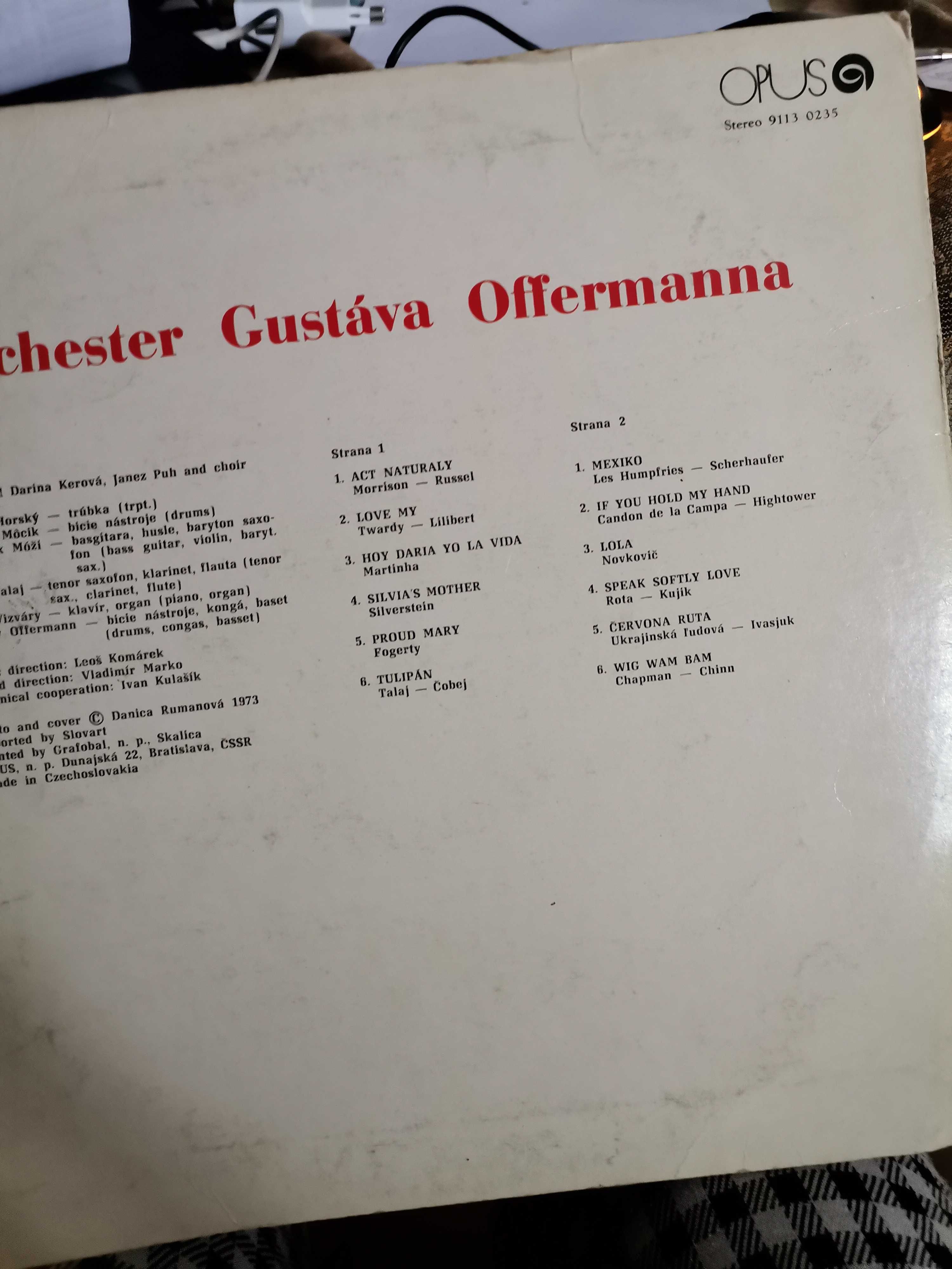 płyta winylowa Orchester Gustava Offermanna