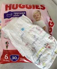 Підгузки-трусики Huggies Pants 6 (15-25 кг), 22 шт памперсы трусики