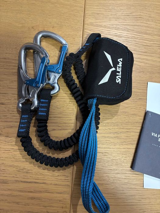 Lonża Salewa Premium Attac, via ferrata, stan bdb, gwarancja, 2025
