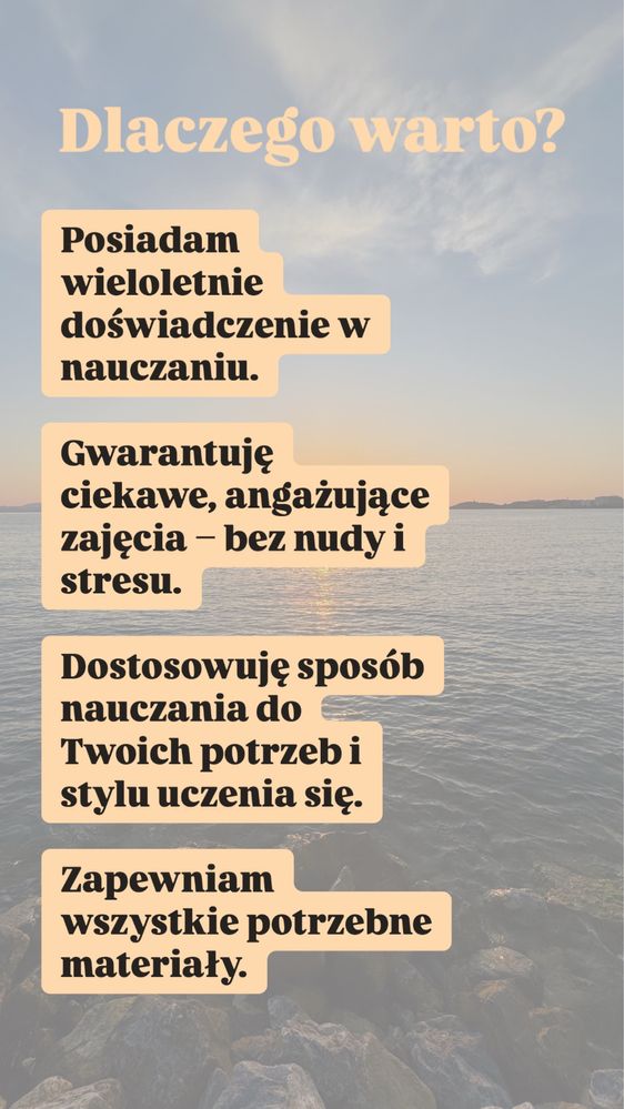 Korepetycje — Zajęcia z języka Angielskiego online