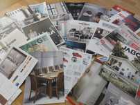 gazety meble projekty inspiracje krzesła kanapy szafy paczka gazet