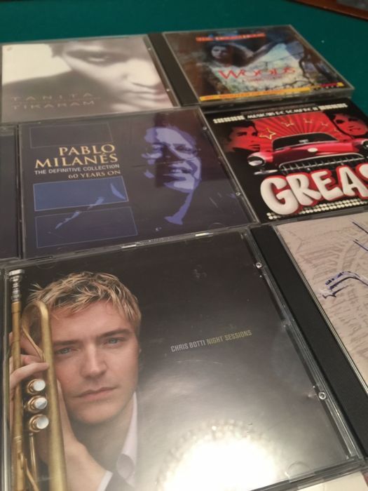 8 CDs de musica originais