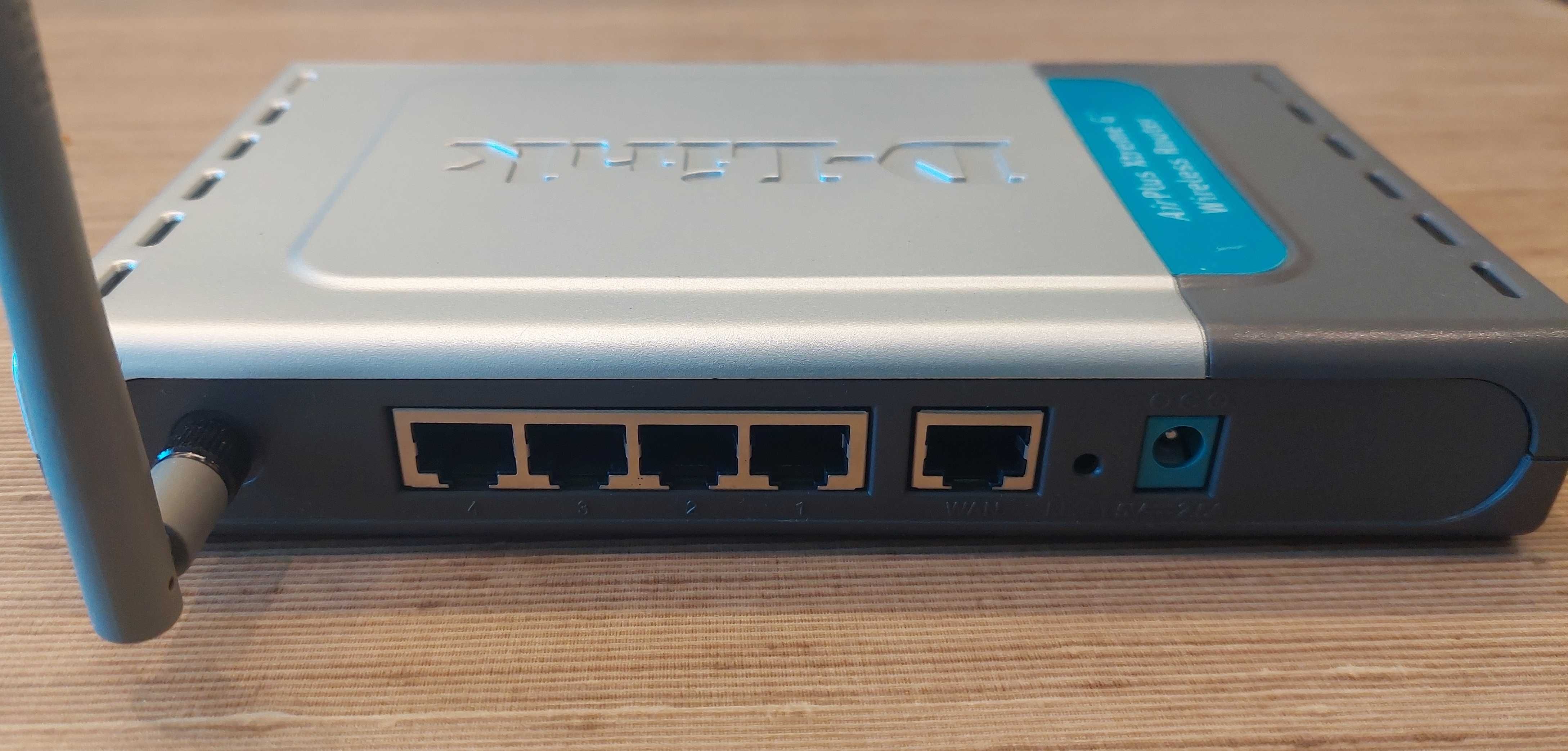 D - link DI-624 Wireless 108G router + zasilacz