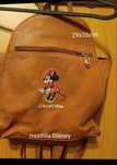 Mochila da Disney aperta com mola
