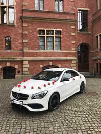 Auto do Ślubu Samochód na Wesele Mercedes CLA AMG GDAŃSK SOPOT GDYNIA